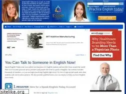 Sites similar to speak-english-today.com