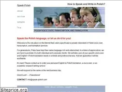 Sites similar to speak-polish.com