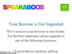 Sites similar to speakaboos.com