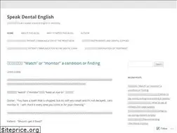Sites similar to speakdentalenglish.com