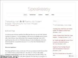 Sites similar to speakeasyjournal.wordpress.com