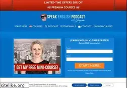 Sites similar to speakenglishpod.com