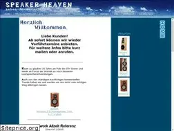 Sites similar to speakerheaven.de
