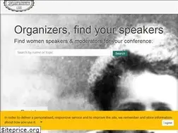 Sites similar to speakerinnen.org