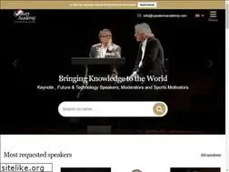 Sites similar to speakersacademy.com