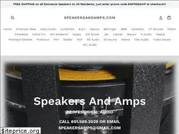 Sites similar to speakersandamps.com