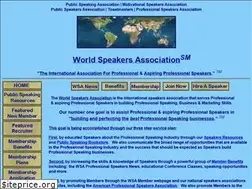 Sites similar to speakersassociation.org