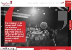 Sites similar to speakerscorner.co.uk