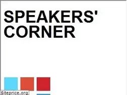 Sites similar to speakerscorner.me