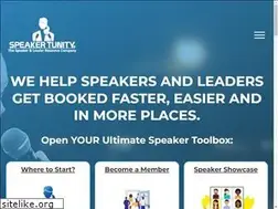 Sites similar to speakertunity.com