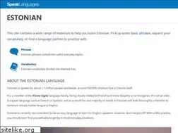 Sites similar to speakestonian.co.uk