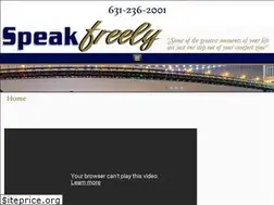 Sites similar to speakfreelyny.com