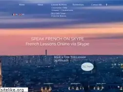 Sites similar to speakfrenchonskype.com