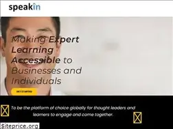 Sites similar to speakin.co