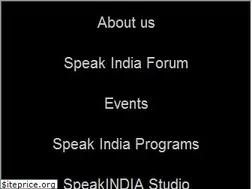 Sites similar to speakindia.in