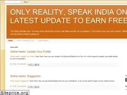 Sites similar to speakindiaonlinee.blogspot.com