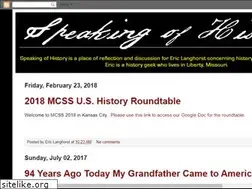 Sites similar to speakingofhistory.blogspot.com