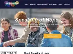 Sites similar to speakingofhope.org