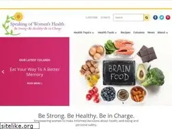 Sites similar to speakingofwomenshealth.com