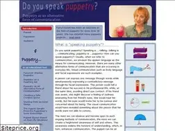 Sites similar to speakingpuppetry.com