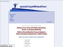 Sites similar to speakingwithoutfear.com