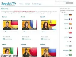 Sites similar to speakit.tv