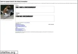 Sites similar to speaklolcat.com