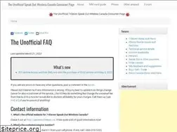Sites similar to speakoutwireless.ca
