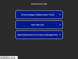 speaktext.com