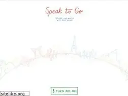 Sites similar to speaktogo.withgoogle.com