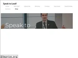 Sites similar to speaktolead.co.uk