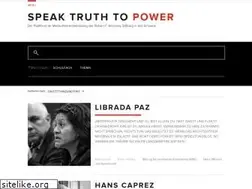 Sites similar to speaktruthtopower.ch