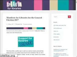 Sites similar to speakupforlibraries.org