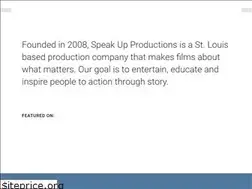 Sites similar to speakupproductions.com