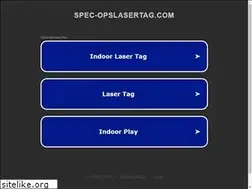 Sites similar to spec-opslasertag.com