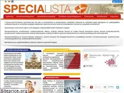 Sites similar to specia.hu