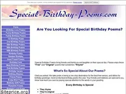 Sites similar to special-birthday-poems.com