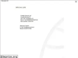 Sites similar to special-life.nl