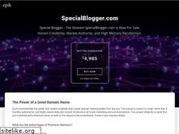 Sites similar to specialblogger.com