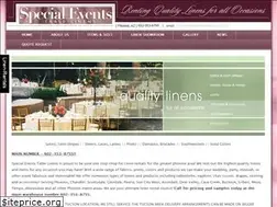 Sites similar to specialeventslinens.com