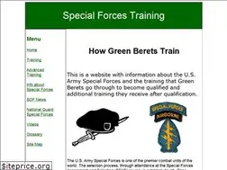 Sites similar to specialforcestraining.info