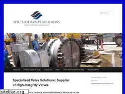 Sites similar to specialisedvalvesolutions.com