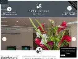 Sites similar to specialistdental.co.uk