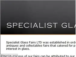 Sites similar to specialistglassfairs.com