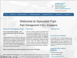 Sites similar to specialistpain.com