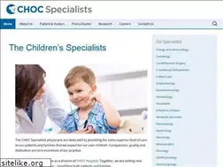Sites similar to specialists.chocchildrens.org