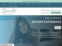 Sites similar to specialistsinplasticsurgery.com