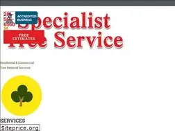 Sites similar to specialisttreeservice.com