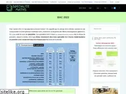 Sites similar to specialite-maths.fr