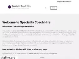 Sites similar to specialitycoachhire.com